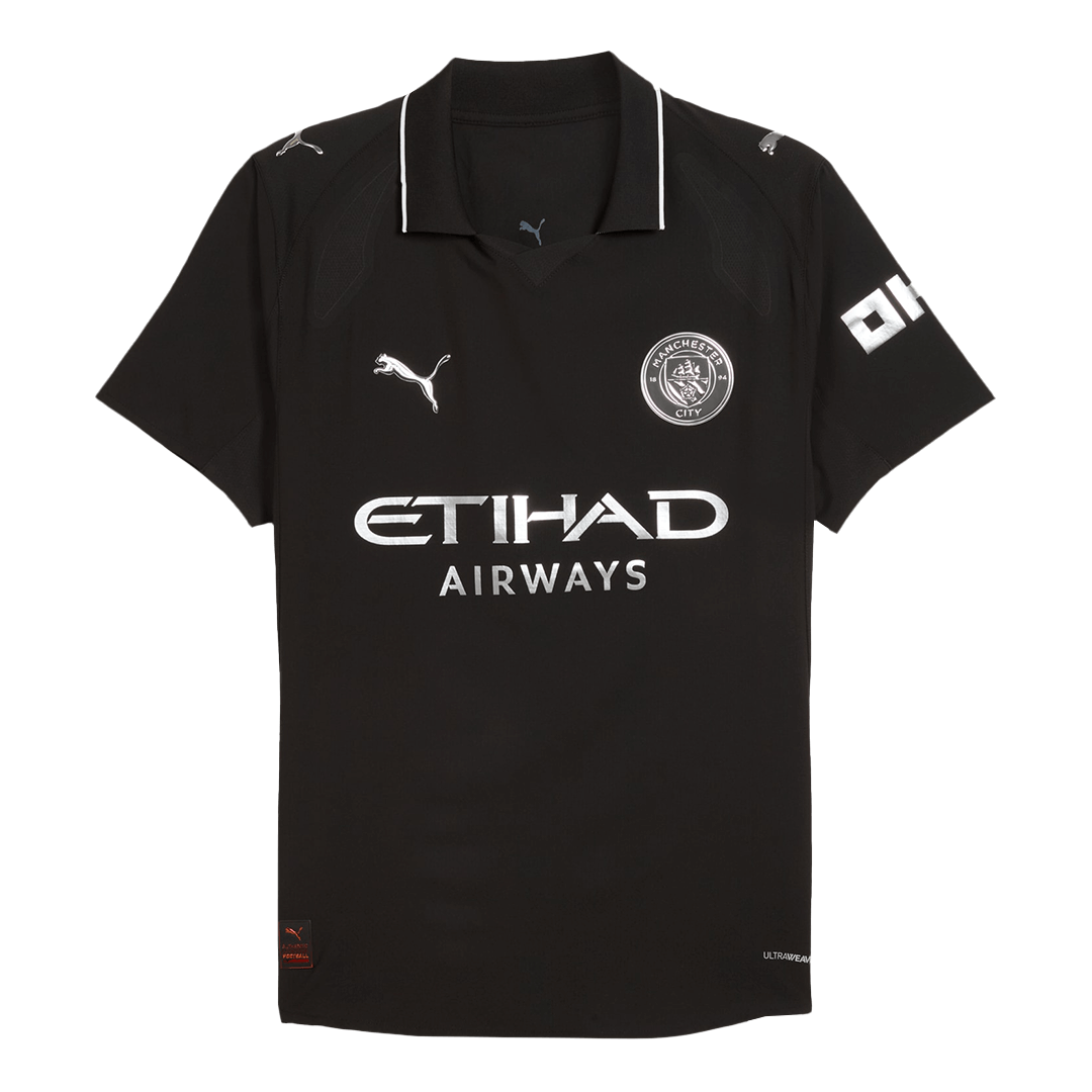 Tricouri Fotbal Manchester City REIJNDERS #4 Deplasare 2025/26 Authentic
