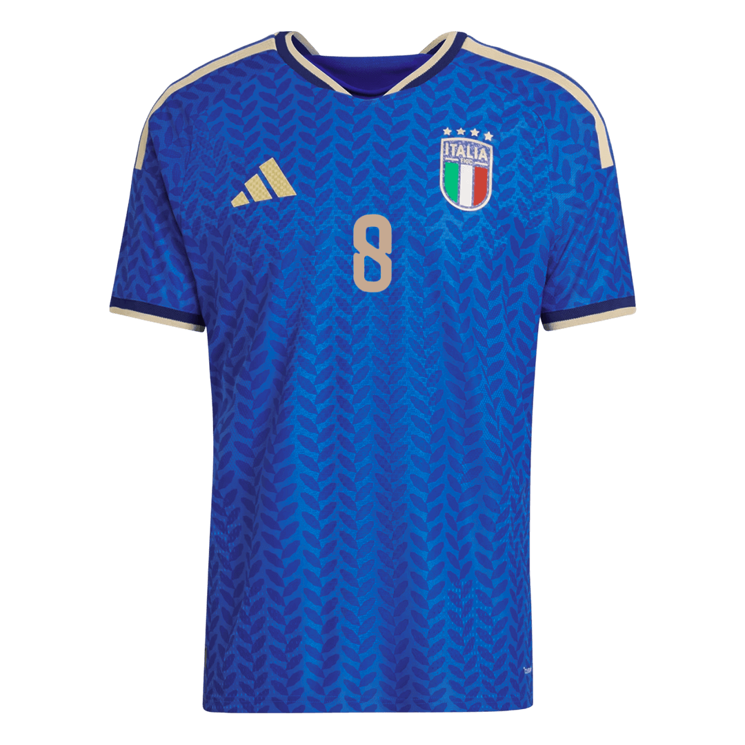 Tricouri Fotbal Italia TONALI #8 Acasă Cupa Mondială 2026 Authentic