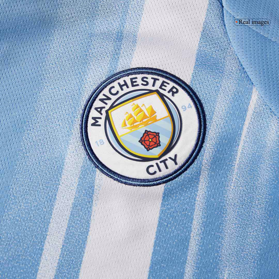 Tricouri Fotbal Manchester City RODRIGO #16 Acasă 2025/26 - Premium (mărime mare)
