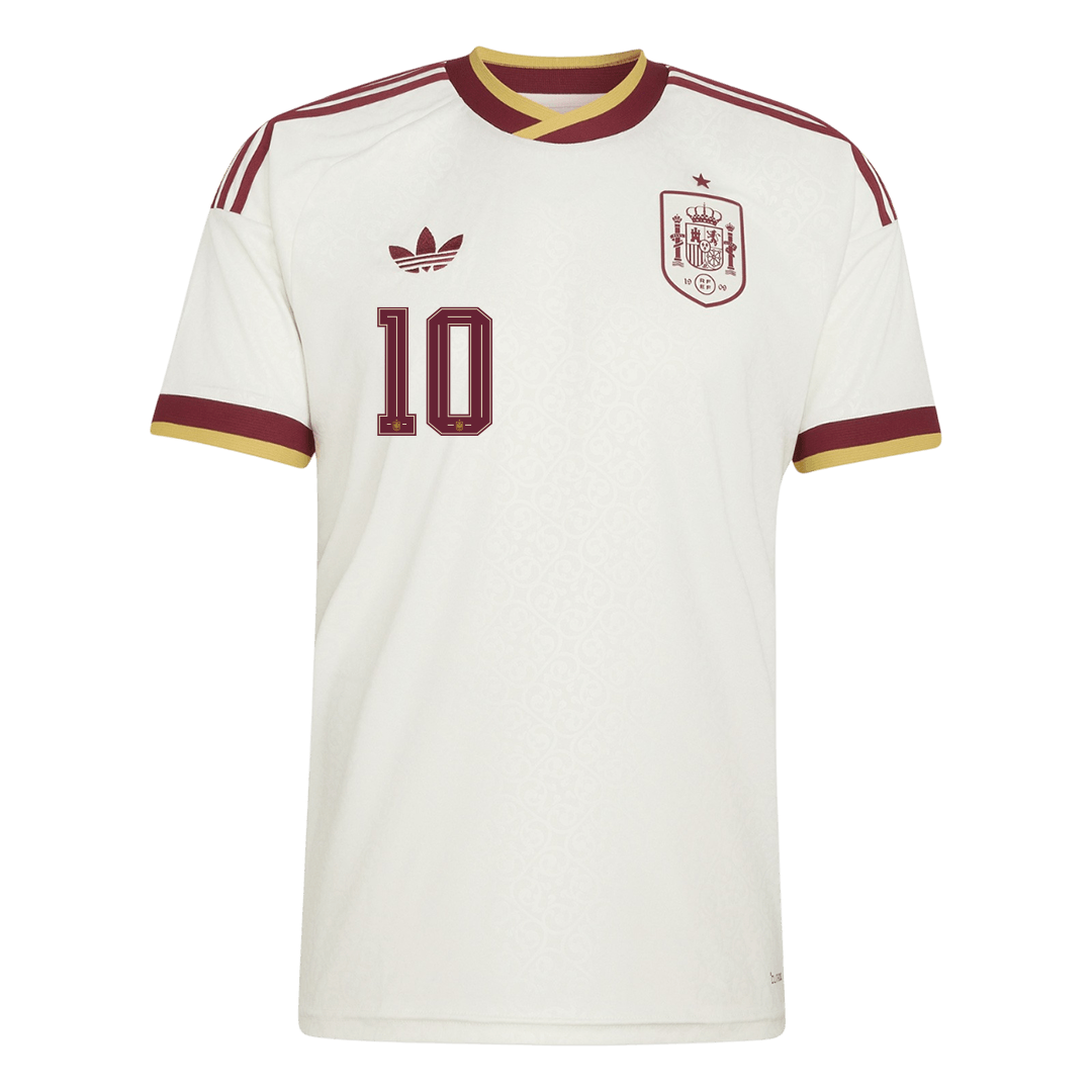 Tricouri Fotbal Spania OLMO #10 Deplasare Cupa Mondială 2026
