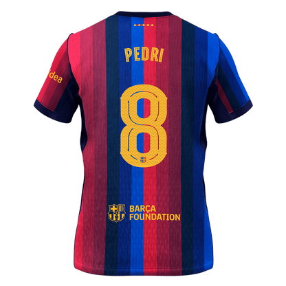 Tricouri Fotbal Barcelona PEDRI #8 Acasă 2026/27