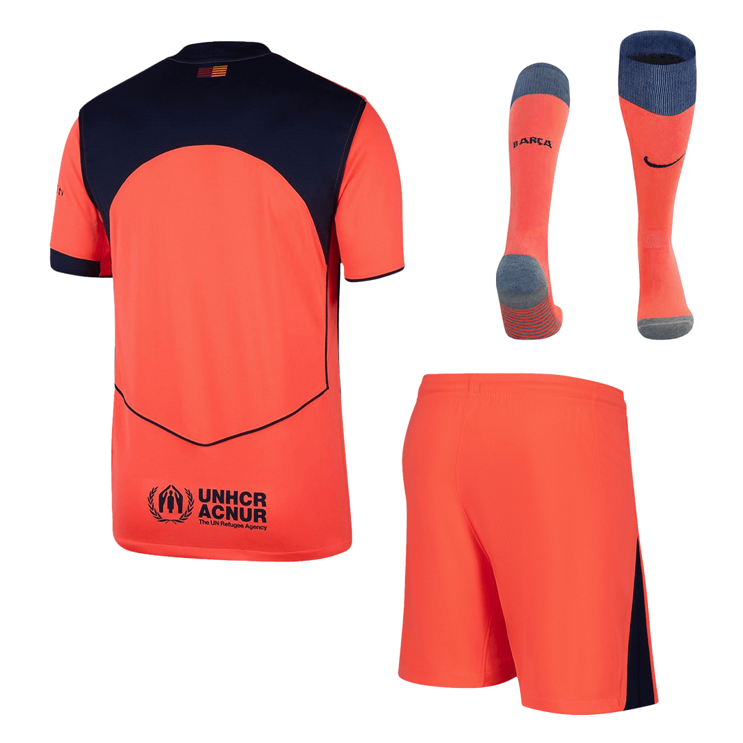 Set Tricouri Fotbal Barcelona Treilea 2025/26