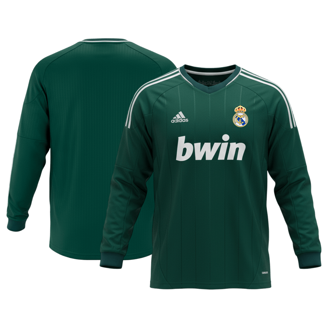 Tricouri Fotbal Vintage Real Madrid Treilea 2012/13 Mânecă Lungă