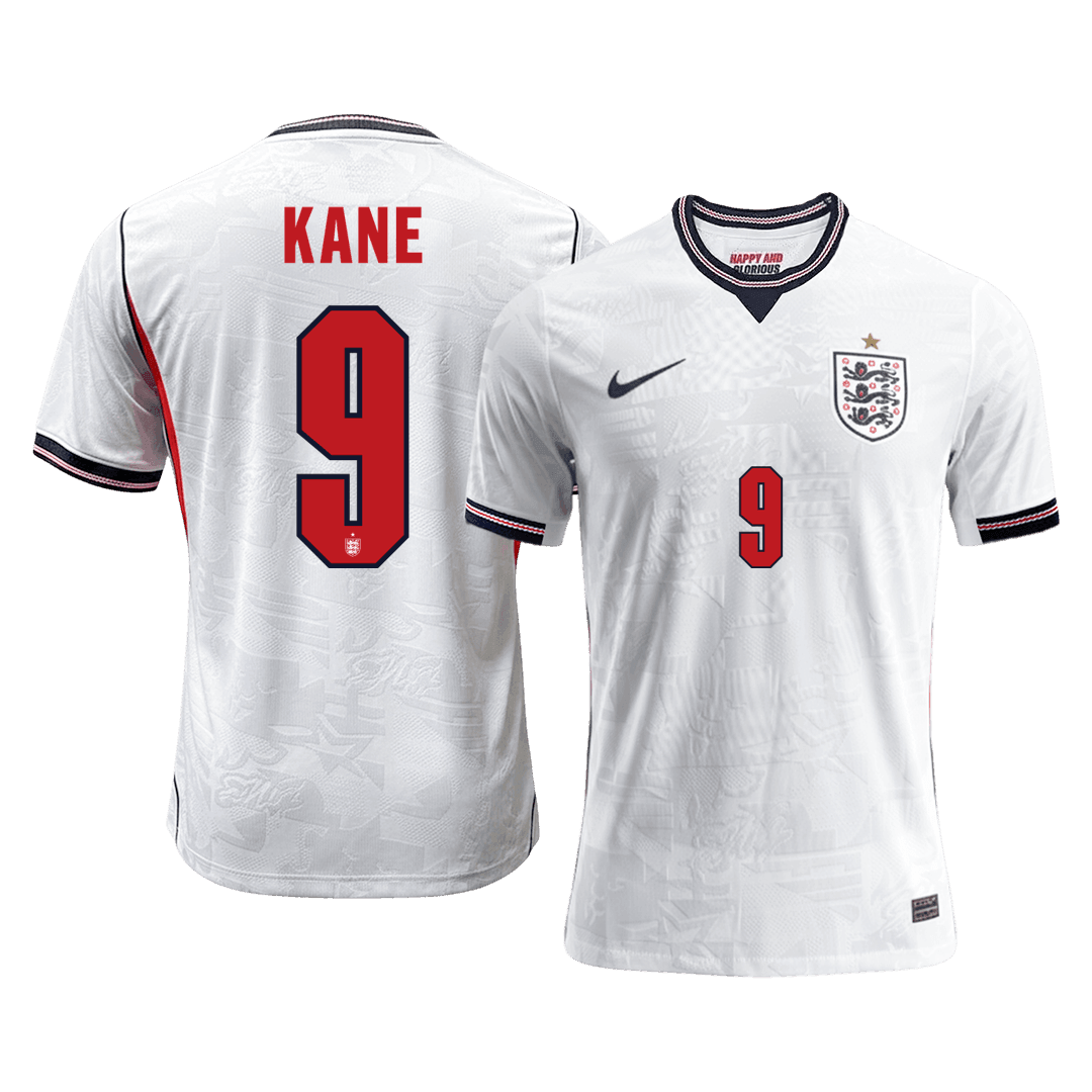 Tricouri Fotbal Anglia KANE #9 Acasă Cupa Mondială 2026 Authentic