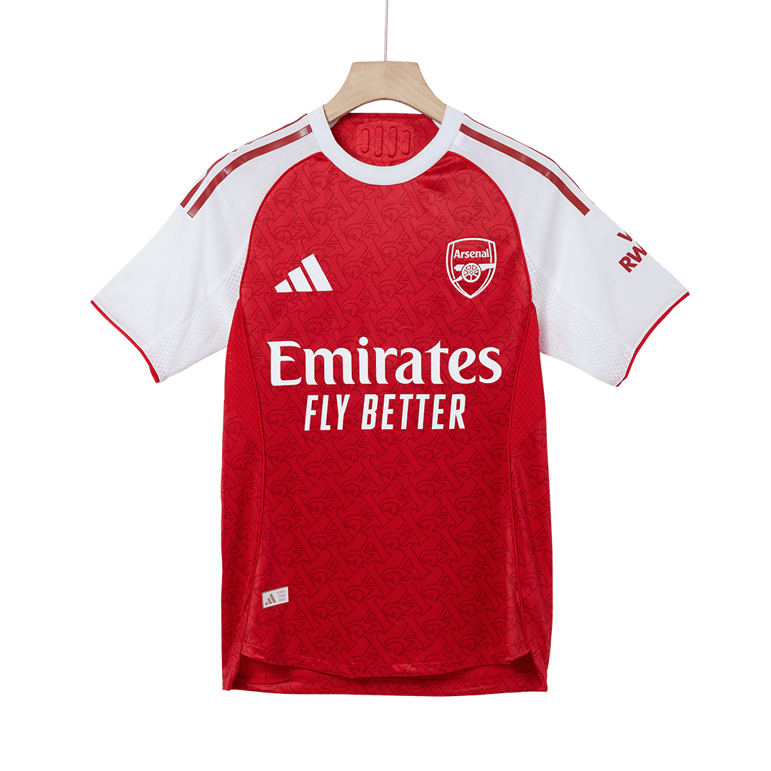 Tricouri Fotbal Arsenal ØDEGAARD #8 Acasă 2025/26 Authentic
