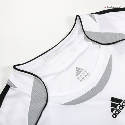 Tricouri Fotbal Vintage Real Madrid SERGIO RAMOS #4 Acasă 2006/07