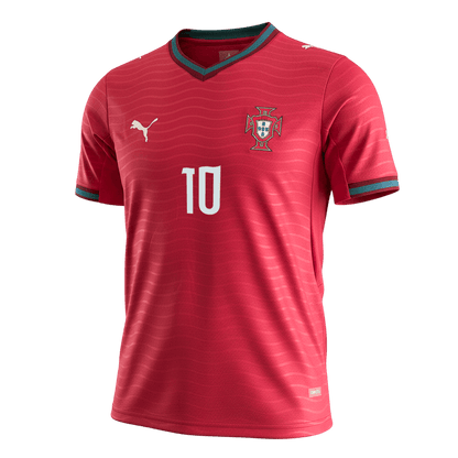 Tricouri Fotbal Portugalia BERNARDO #10 Acasă Cupa Mondială 2026