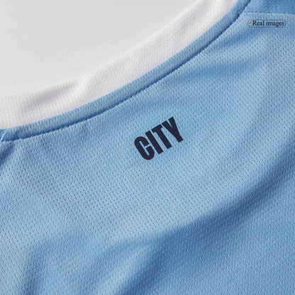 Tricouri Fotbal Manchester City DE BRUYNE #17 Acasă 2025/26 - Premium