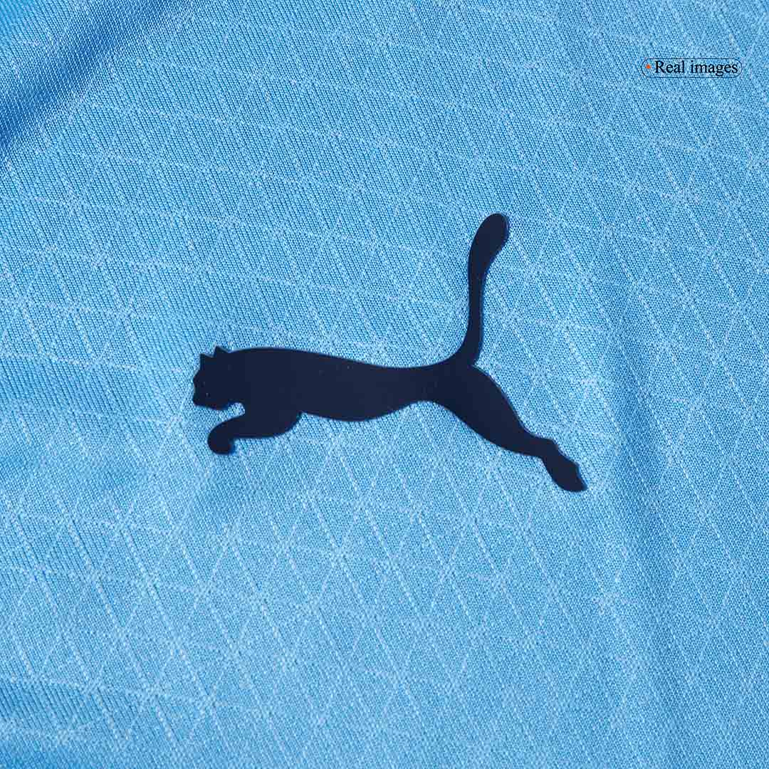 Tricouri Fotbal Manchester City HAALAND #9 Acasă 2025/26 Authentic