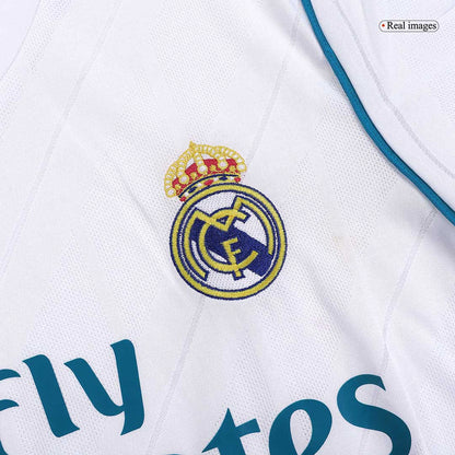 Tricouri Fotbal Vintage Real Madrid MODRIĆ #10 Acasă 2017/18
