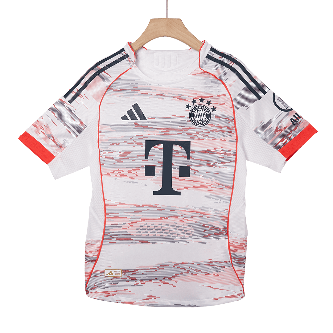 Tricouri Fotbal Bayern Munchen KANE #9 Deplasare 2025/26 Authentic