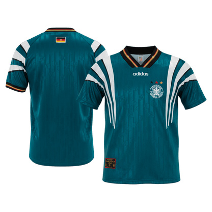 Tricouri Fotbal Vintage Germania Deplasare 1996/97