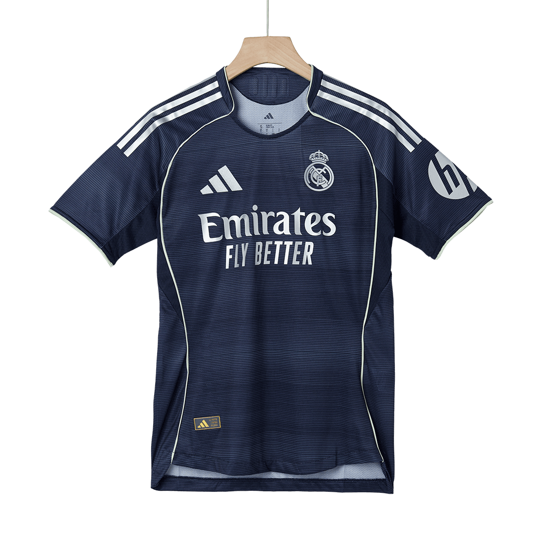 Tricouri Fotbal Real Madrid VALVERDE #8 Deplasare 2025/26 Authentic - Premium