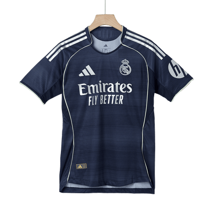 Tricouri Fotbal Real Madrid MBAPPÉ #9 Deplasare 2025/26 Authentic - Premium