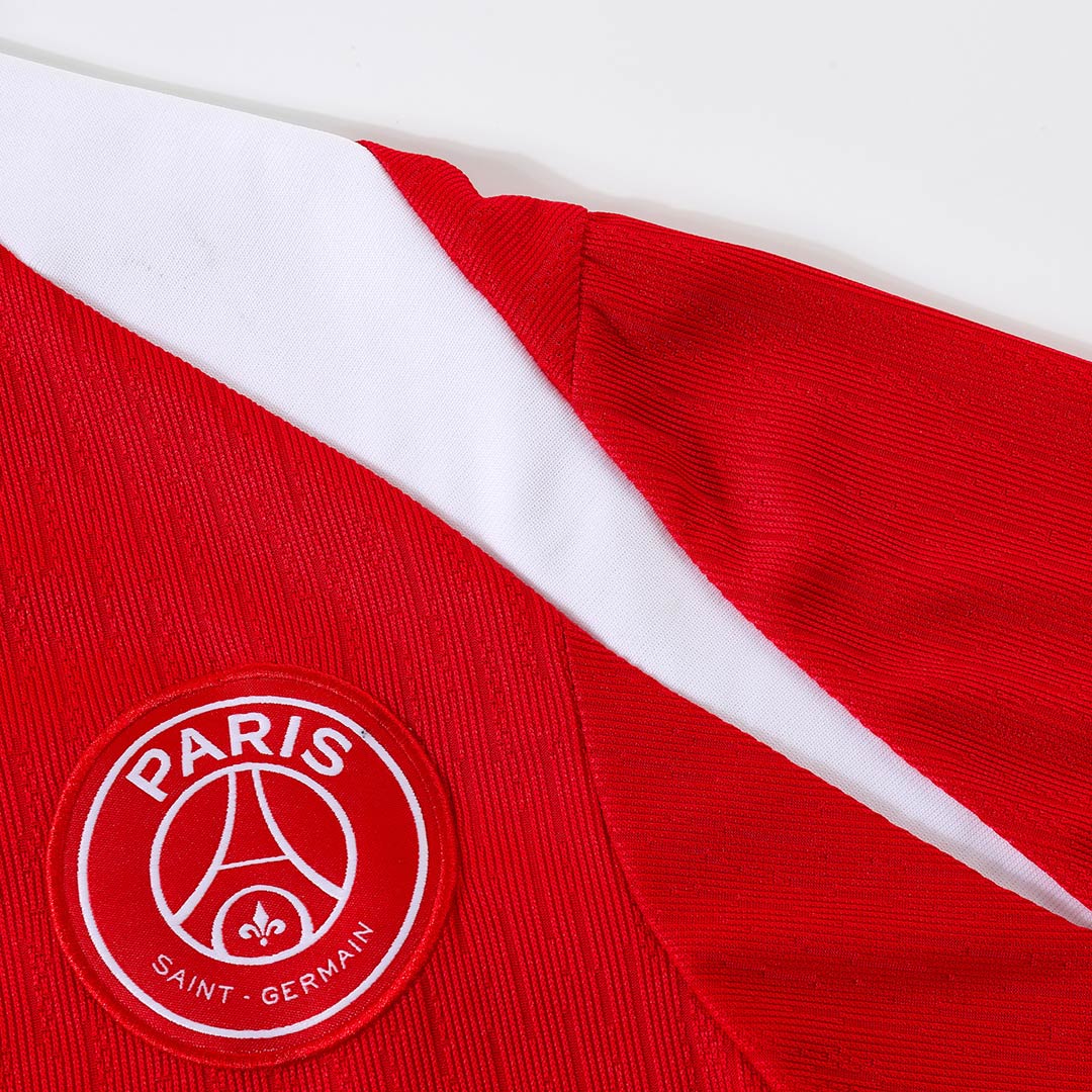 Set Bluză PSG 2025/26 Pentru Copii - Red