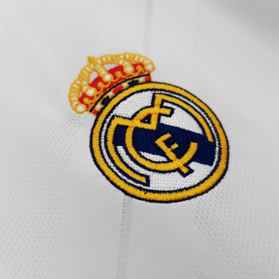 Tricouri Fotbal Vintage Real Madrid Acasă 2017/18 Mânecă Lungă