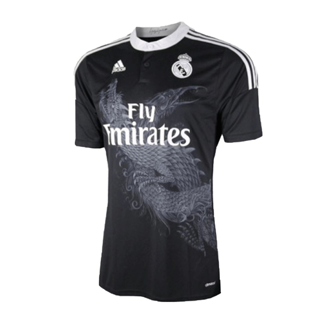 Tricouri Fotbal Vintage Real Madrid SERGIO RAMOS #4 Treilea 2014/15