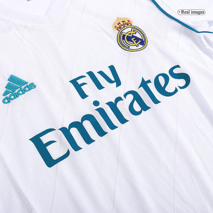 Tricouri Fotbal Vintage Real Madrid KROOS #8 Acasă 2017/18