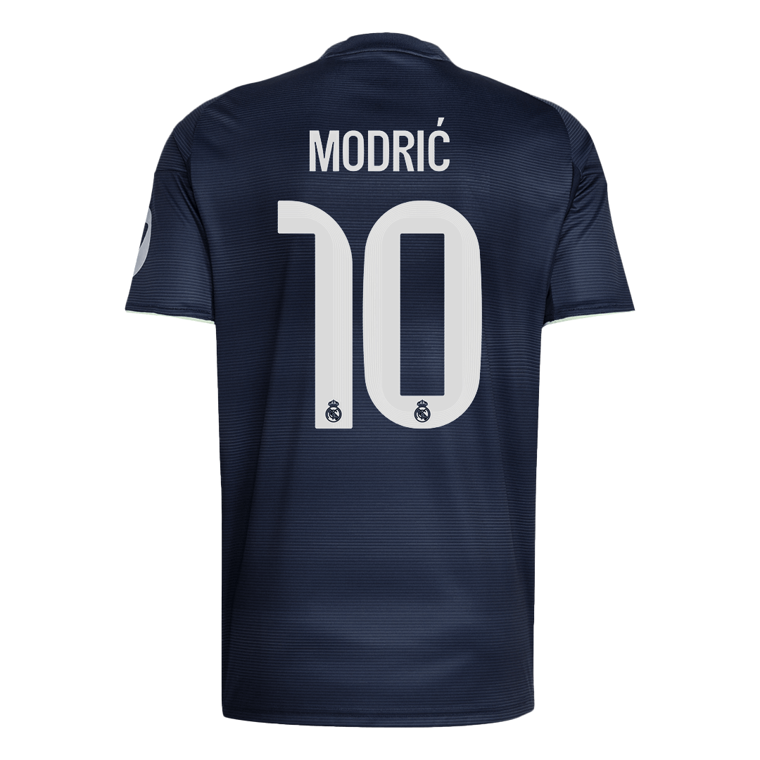 Tricouri Fotbal Real Madrid MODRIĆ #10 Deplasare 2025/26 (mărime mare) - Premium