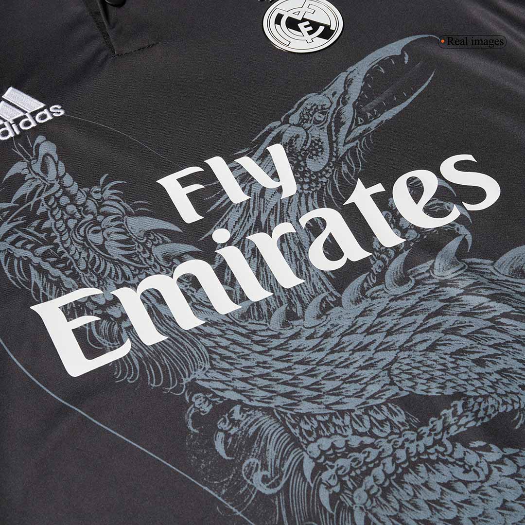 Tricouri Fotbal Vintage Real Madrid SERGIO RAMOS #4 Treilea 2014/15