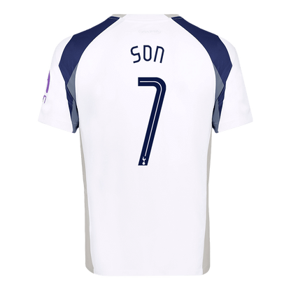 Tricouri Fotbal Tottenham Hotspur SON #7 Acasă 2025/26 - UCL (mărime mare)