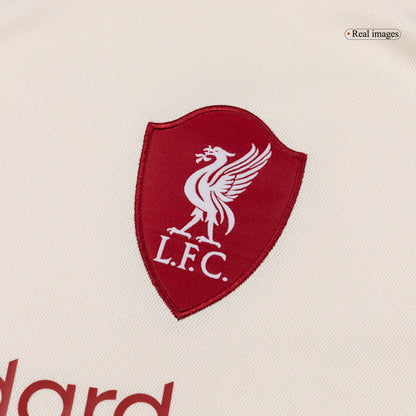 Tricouri Fotbal Liverpool GAKPO #18 Deplasare 2025/26