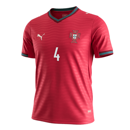 Tricouri Fotbal Portugalia RÚBEN DIAS #4 Acasă Cupa Mondială 2026