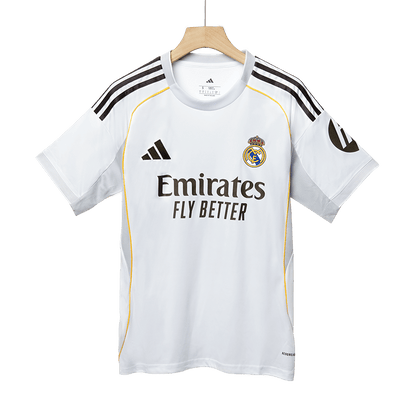 Tricouri Fotbal Real Madrid MBAPPÉ #10 Acasă 2025/26 - Premium (mărime mare)