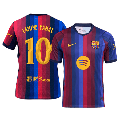 Tricouri Fotbal Barcelona LAMINE YAMAL #10 Acasă 2026/27