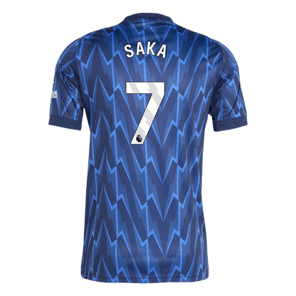 Tricouri Fotbal Arsenal SAKA #7 Deplasare 2025/26 (mărime mare)