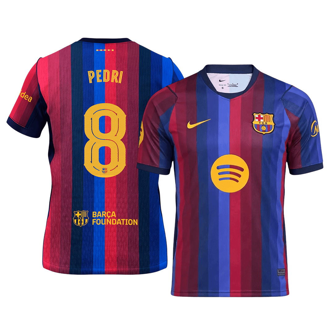 Tricouri Fotbal Barcelona PEDRI #8 Acasă 2026/27