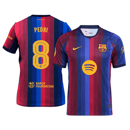 Tricouri Fotbal Barcelona PEDRI #8 Acasă 2026/27