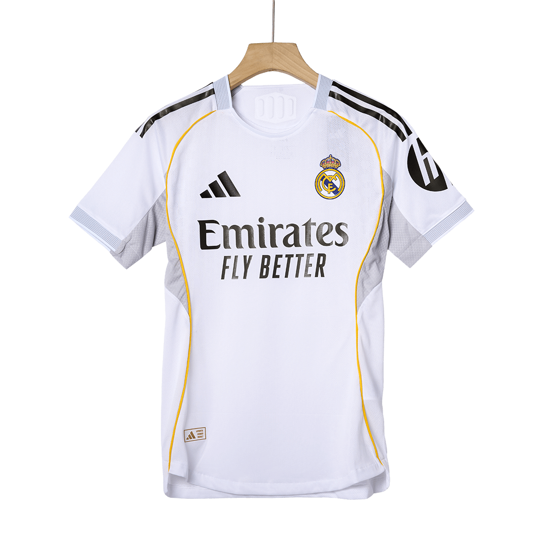 Tricouri Fotbal Real Madrid VALVERDE #8 Acasă 2025/26 Authentic - Premium