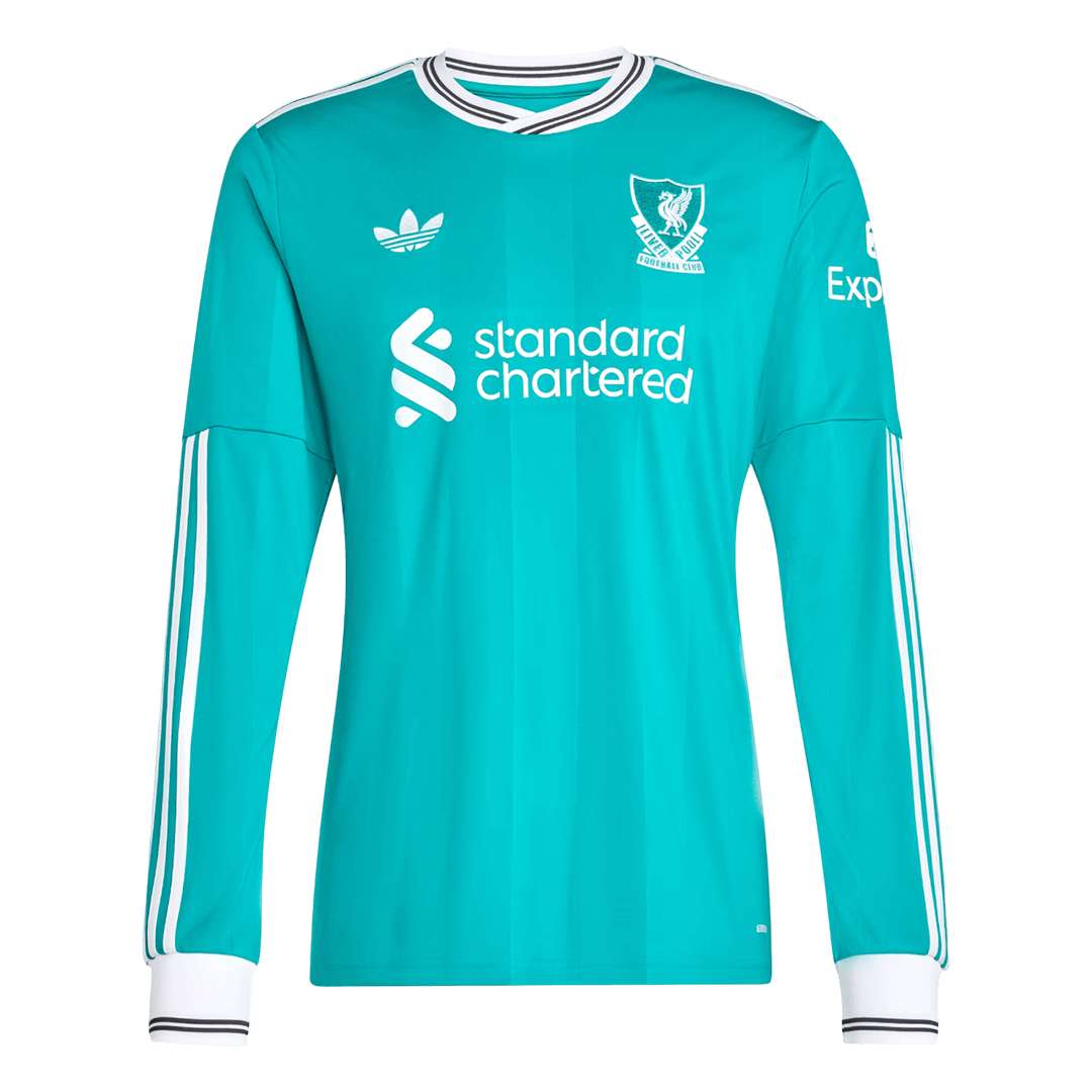 Tricouri Fotbal Liverpool Treilea 2025/26 Mânecă Lungă