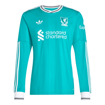 Tricouri Fotbal Liverpool Treilea 2025/26 Mânecă Lungă