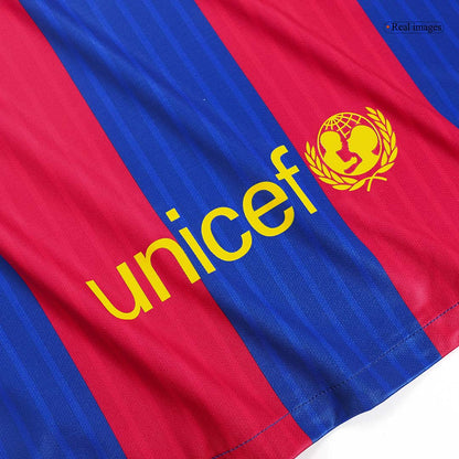 Tricouri Fotbal Vintage Barcelona Acasă 2016/17