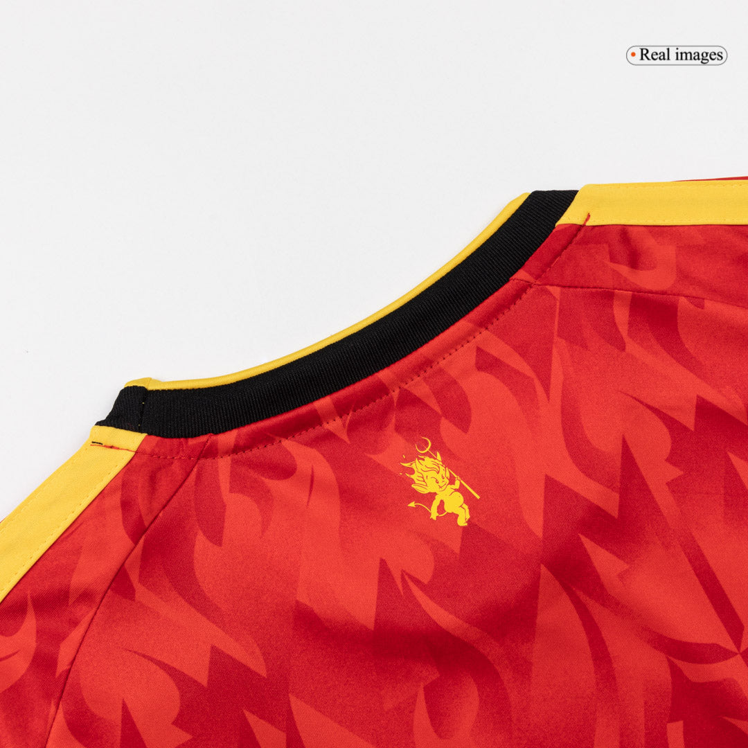 Tricouri Fotbal Belgium LUKAKU #9 Acasă Cupa Mondială 2026
