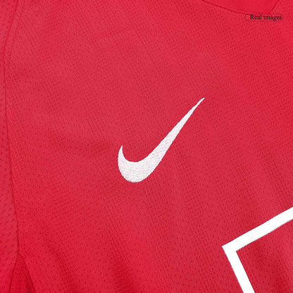 Tricouri Fotbal Vintage Manchester United Acasă 2007/08 Mânecă Lungă