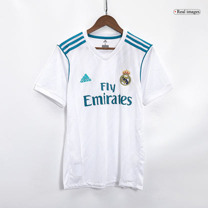 Tricouri Fotbal Vintage Real Madrid KROOS #8 Acasă 2017/18