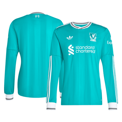 Tricouri Fotbal Liverpool Treilea 2025/26 Mânecă Lungă