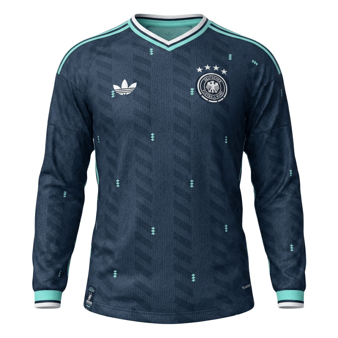 Tricouri Fotbal Germania Deplasare 2026 Mânecă Lungă