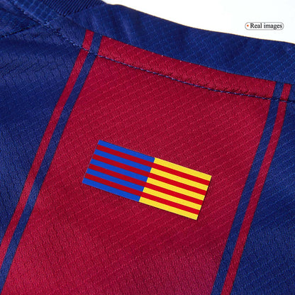 Set Tricouri Fotbal Barcelona Acasă 2025/26 Pentru Copii