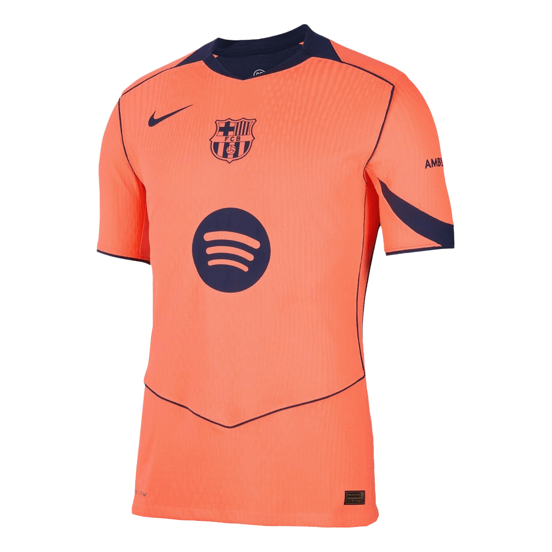 Tricouri Fotbal Barcelona RAPHINHA #11 Treilea 2025/26 Authentic - UCL