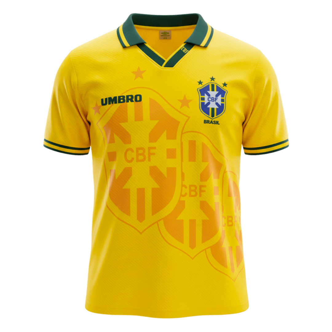 Tricouri Fotbal Vintage Brazilia Acasă 1994