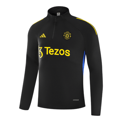 Set Bluză Manchester United 2025/26 Pentru Copii - Black