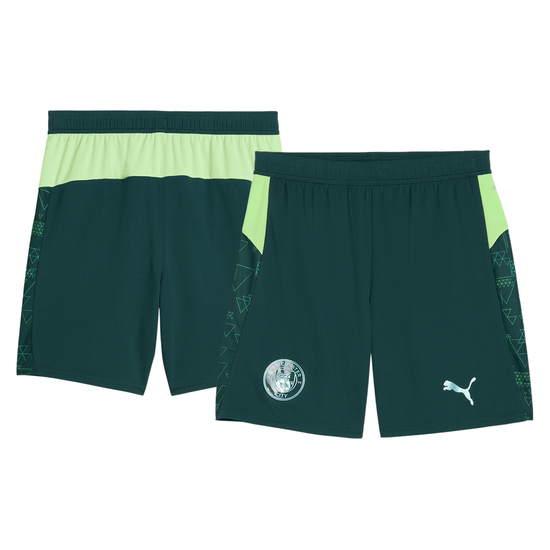 Pantaloni Scurți Manchester City Al Patrulea 2025/26