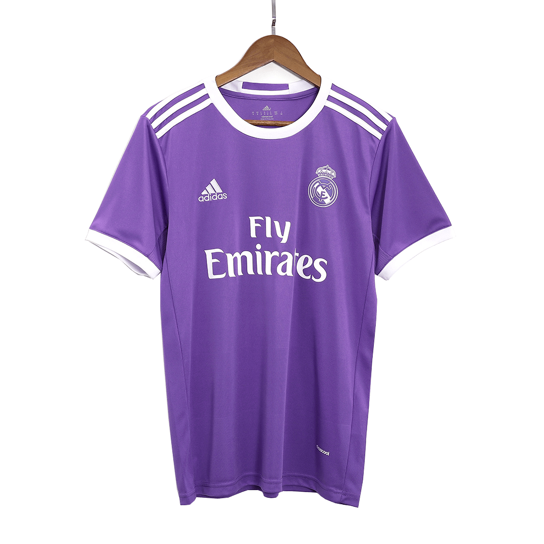 Tricouri Fotbal Vintage Real Madrid RONALDO #7 Deplasare 2016/17