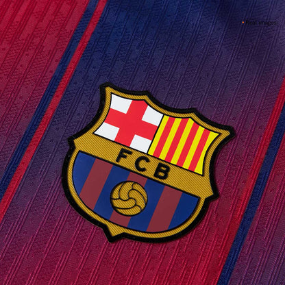 Tricouri Fotbal Barcelona F.DE JONG #21 Acasă 2025/26 Authentic