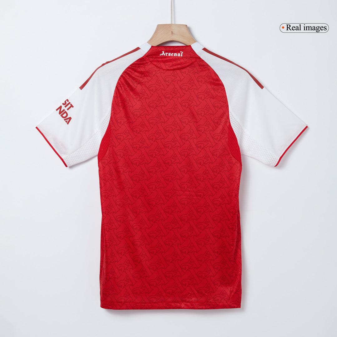 Tricouri Fotbal Arsenal RICE #41 Acasă 2025/26 Authentic