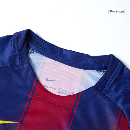 Set Tricouri Fotbal Barcelona Acasă 2025/26 Pentru Copii